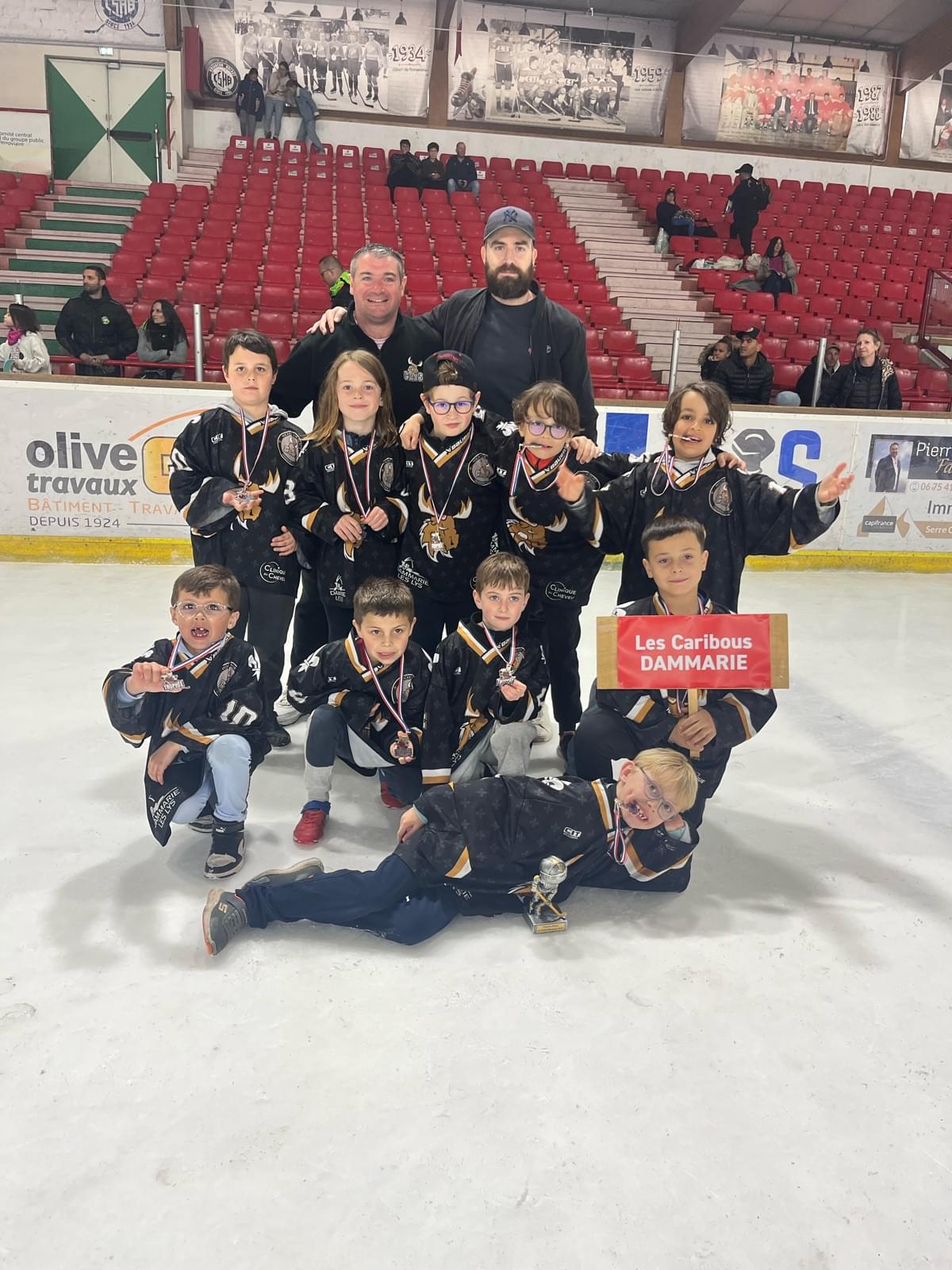 equipe U9 Caribous de seine et marne